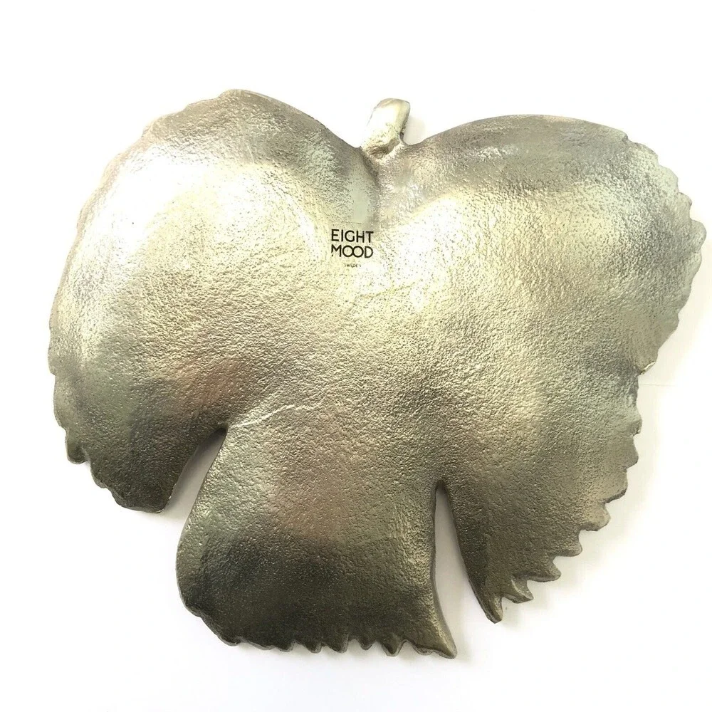 Gold Leaf Decorative Dish Made In Sweden By EightMood